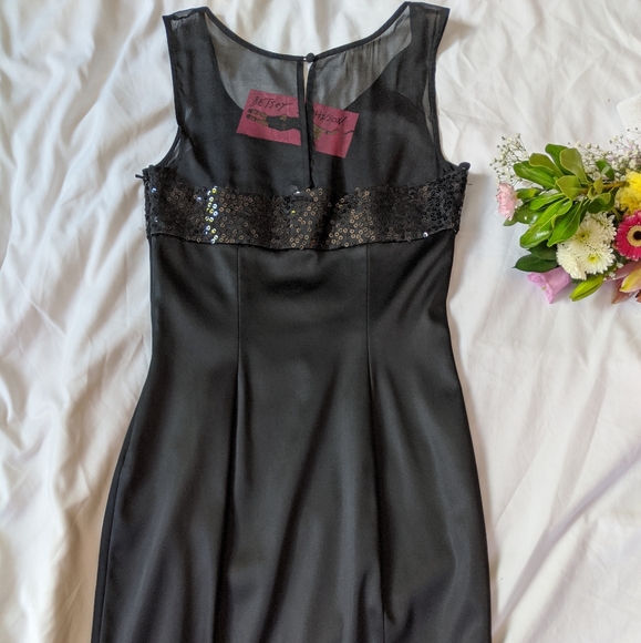 Black Betsey Johnson cocktail dress - Picture 2 of 6